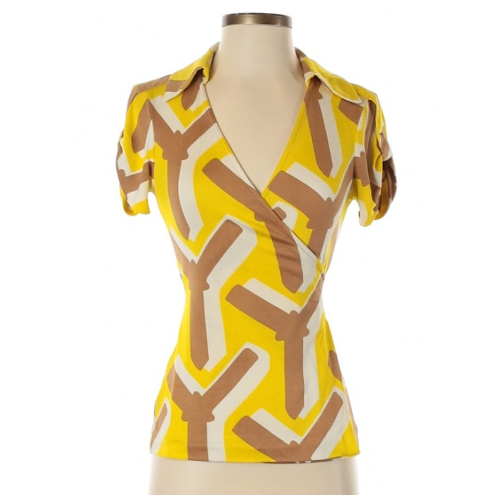 Vintage DVF Wrap Top